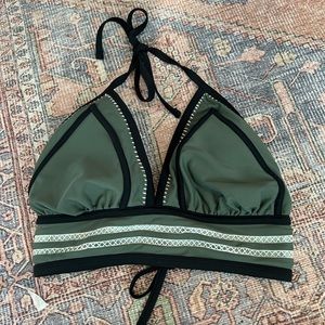 Green Bathing Suit Top
